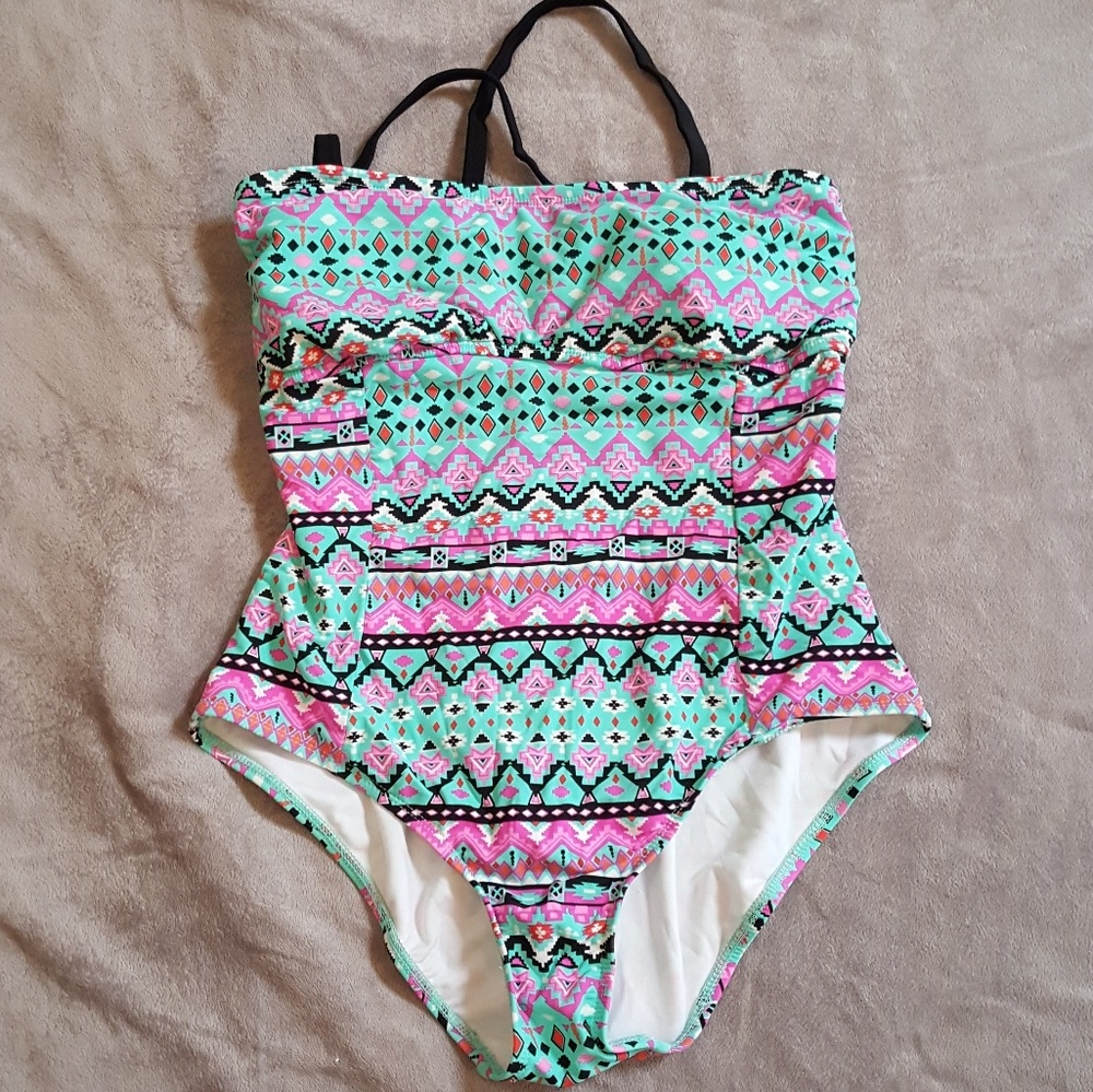 One piece bathing suit